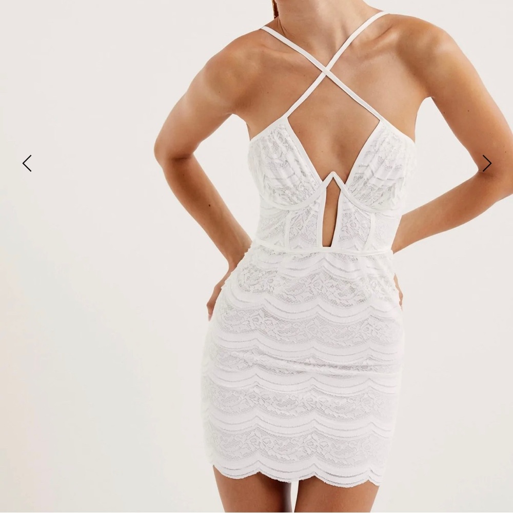 For love and lemons Mimi Mini Dress size small worn once like new!